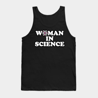 Woman In Science Tank Top